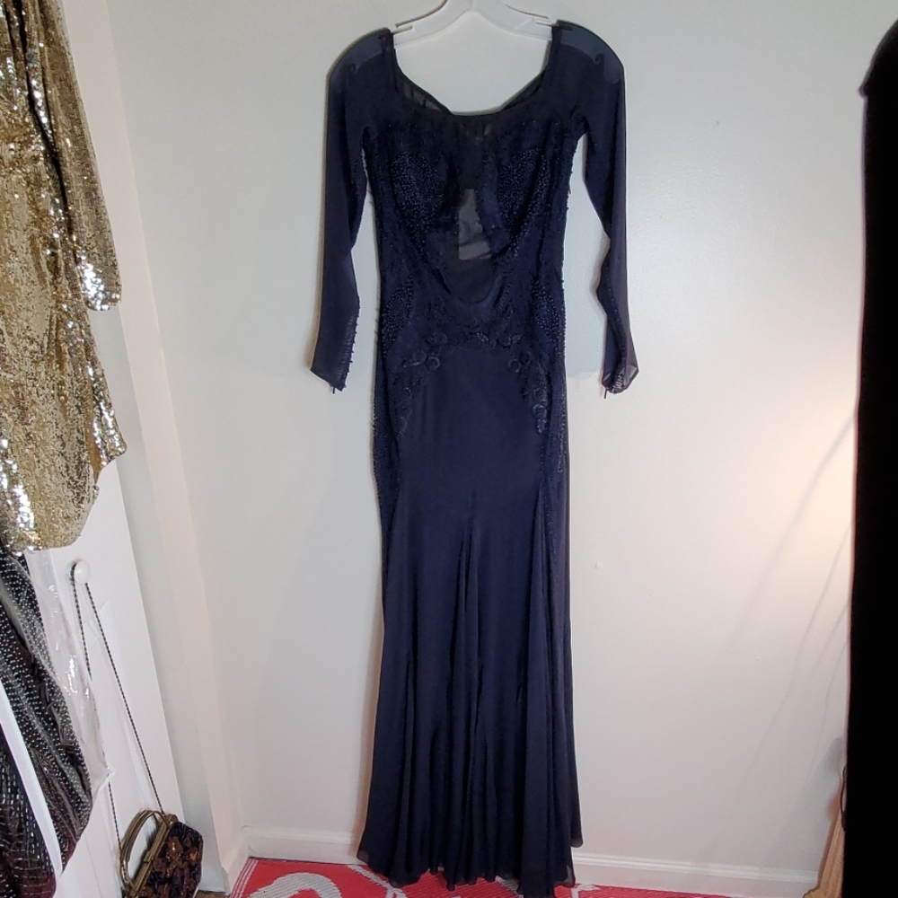 Roberto Cavalli off the shoulder cut out gown - Picture 4 of 9